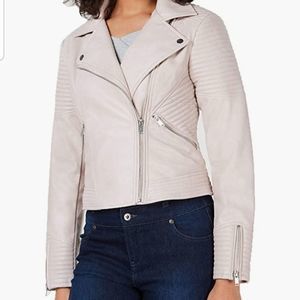 Bar III Women's Quilted Moto Jacket